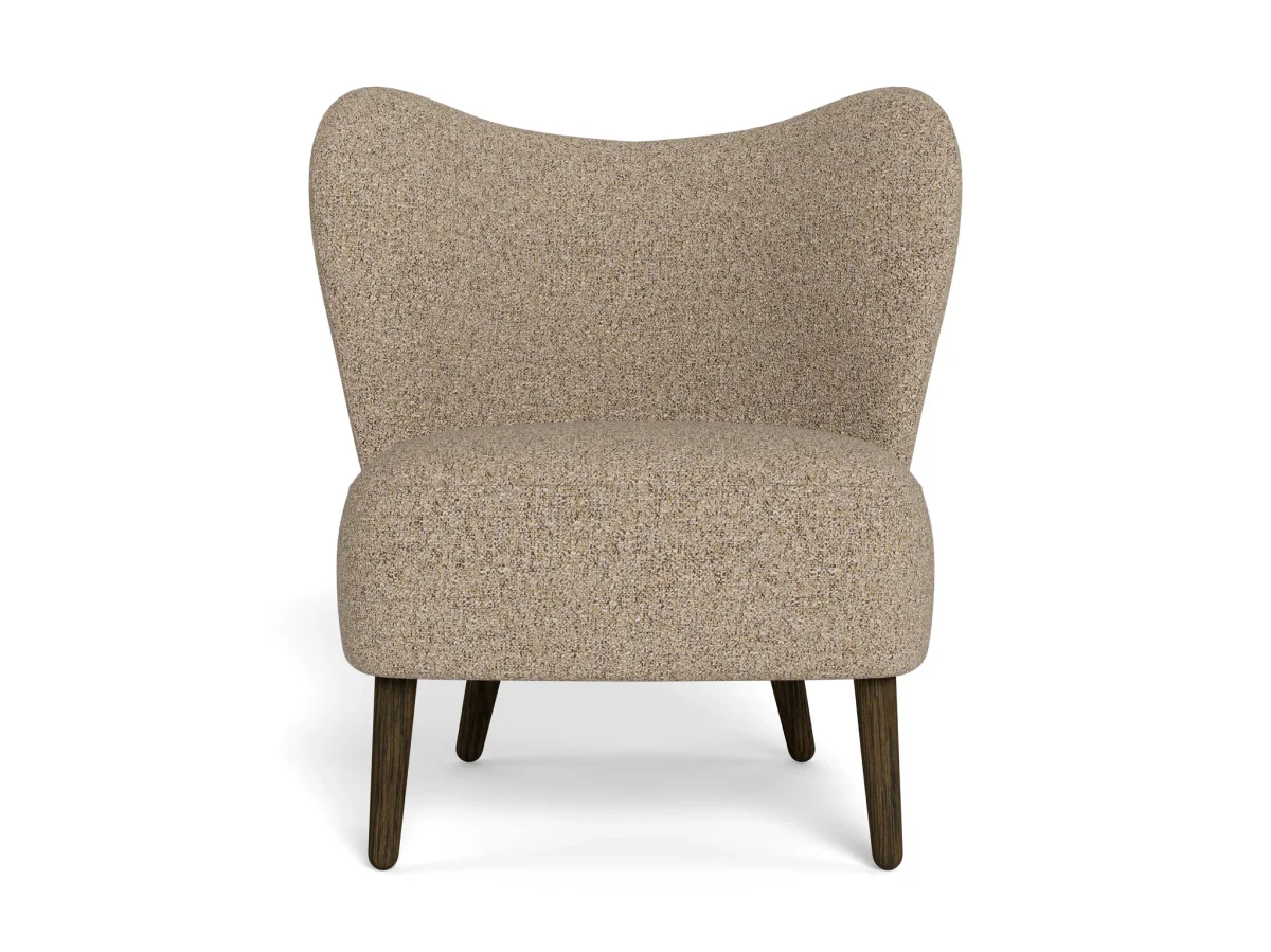 Fauteuil Klarup in zachte beige stof - Afbeelding 5