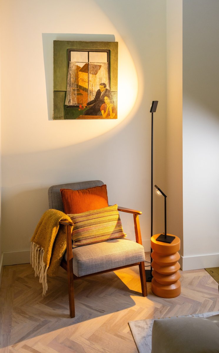 ETH Expo Trading vloerlamp Jake zwart - Afbeelding 6