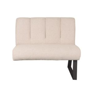 LABEL51 Eetkamerbanken Modula – Naturel – Boucle – 2-Zits