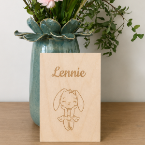Houten kaart