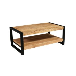 Salontafel Liza 110 cm met schap Mango