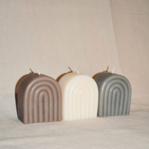 Regenboog kaars – 3 kleuren