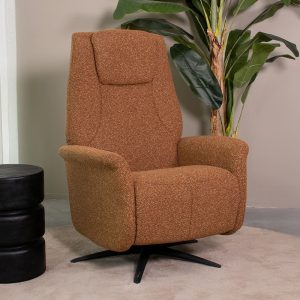 LABEL51 Fauteuil Stockholm – Coral – Boucle – 1-Motorig