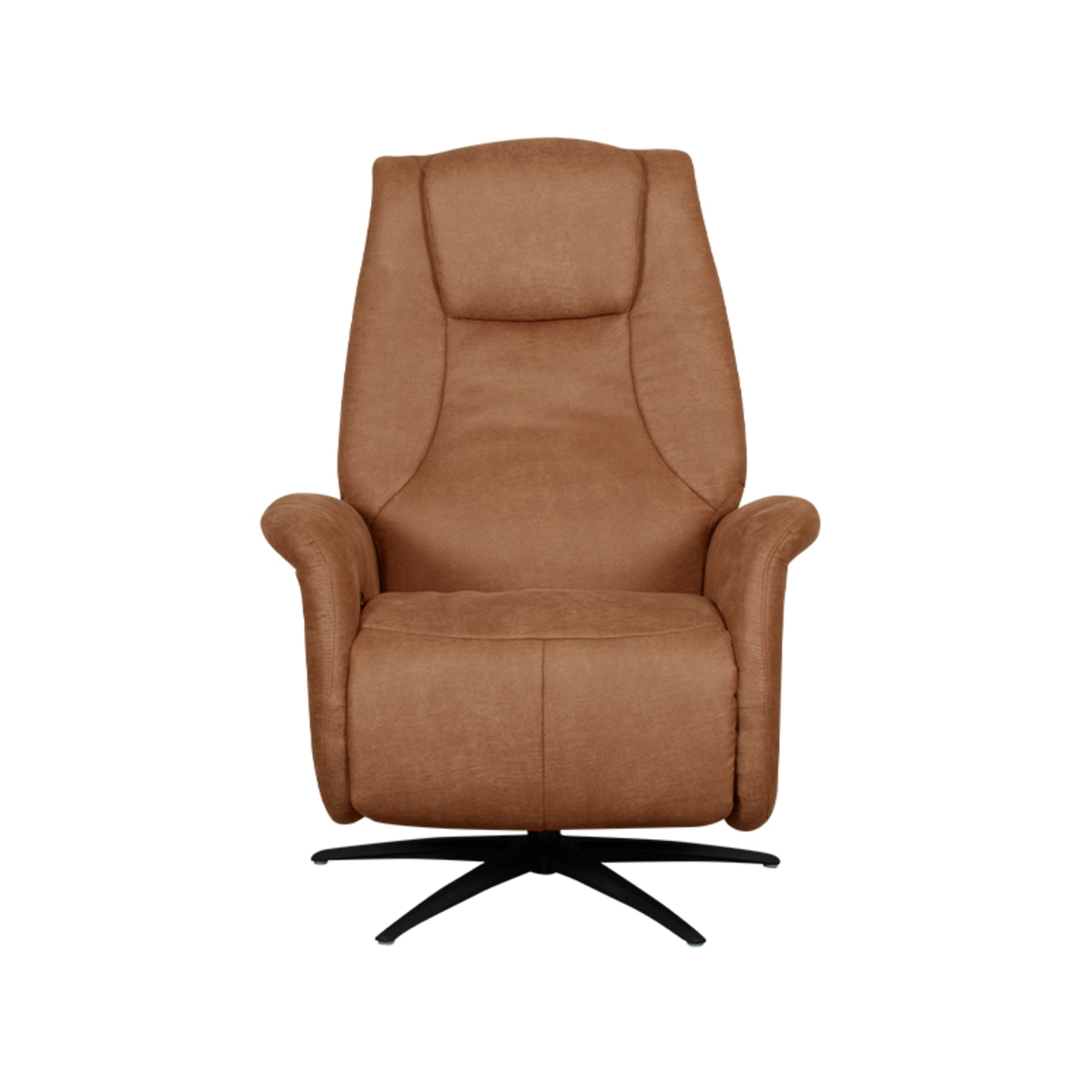 LABEL51 Fauteuil Stockholm – Cognac – Kunstleder – 1-Motorig - Afbeelding 5