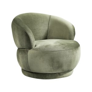 LABEL51 Fauteuil Lobby – Hunter – Velvet – 1-Zits