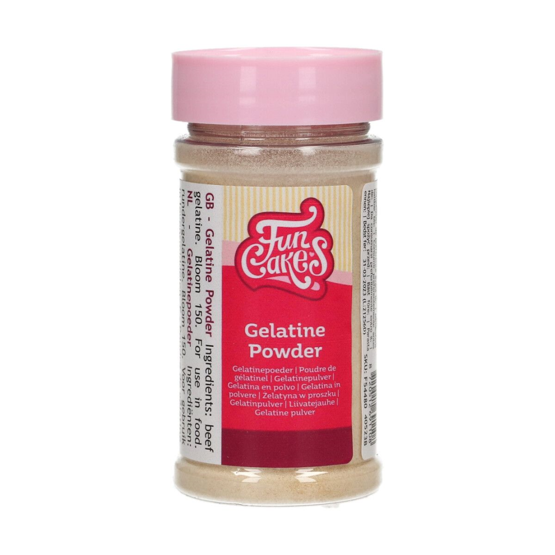 Gelatinepoeder 60 g – FunCakes