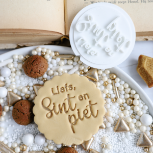 Koekstempel Liefs Sint & Piet – Koekatelier